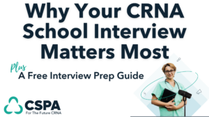 Why your CRNA school interview matters most cover photo