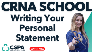 Writing A Good Personal Statement for CRNA School Cover Photo