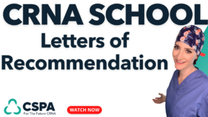 Letters of Recommendation for CRNA School Cover Photo