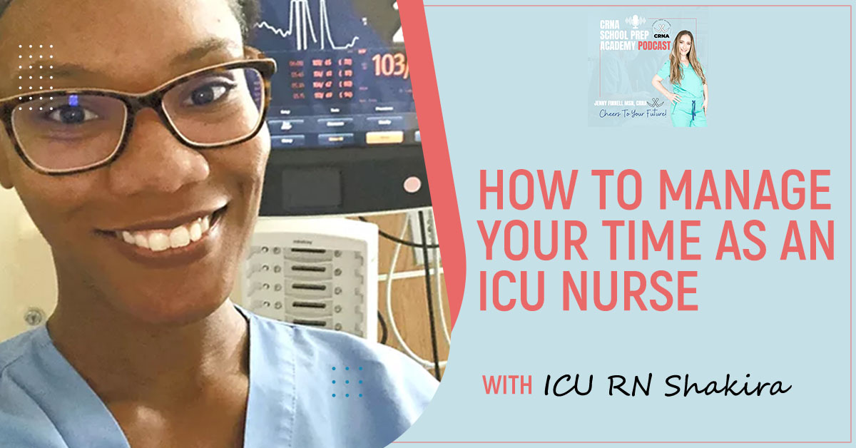 ICU Nurse Time Management with ICU Nurse Shakira Cover Photo