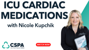 Cover Photo ICU Cardiac Medications with Nicole Kupchik