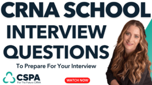 Cover Photo CRNA School Interview Questions