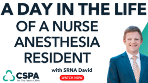 A day in the life of a nurse Anesthesia resident cover photo