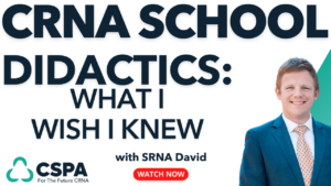 CRNA School Didactics- What I Wish I Knew Cover Photo