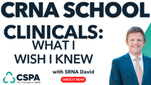 CRNA School Clinicals- What I Wish I knew Cover Photo