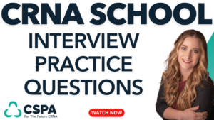 CRNA School Interview Practice Questions Cover Photo