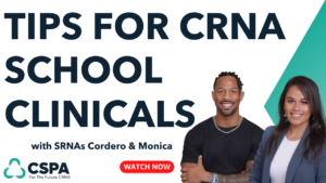 Tips for CRNA School Clinicals cover photo