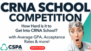 How Competitive is CRNA School: CRNA School Competition Cover Photo