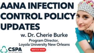 Cover photo AANA Infection Control Policy Updates