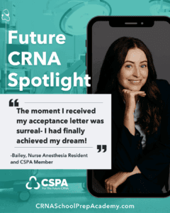 Bailey Future CRNA Spotlight Graphic