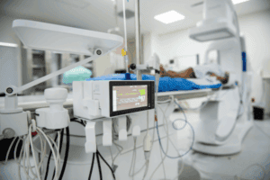 Hemodynamic Monitoring setup 