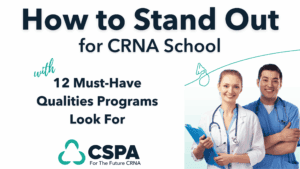 How to Stand Out for CRNA School Cover Photo