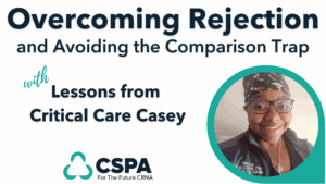 Critical Care Casey overcomes rejection from CRNA school to gain admission cover photo